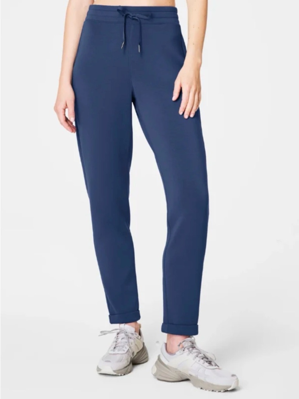 SPANX Navy Drawcord Slim Jogger Pants